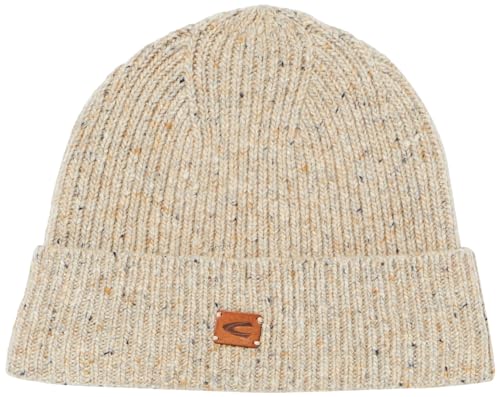 camel active Herren 406490/2m49 Beanie Mütze, Braun, Einheitsgröße EU von camel active