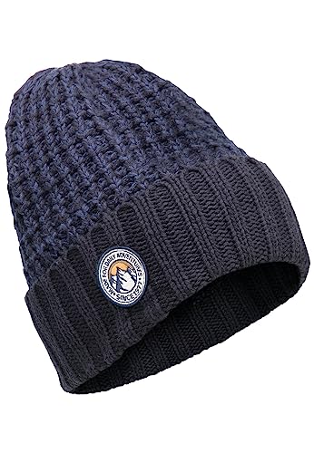 camel active Herren Grobstrick Beanie Blau Menswear-OS von camel active