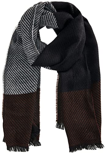 camel active Herren 407220/8V22 Lightly Scarf, Graphite Gray, OS von camel active