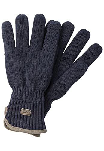 camel active Herren 408520/8g52 Knitted Gloves, Night Blue, M von camel active
