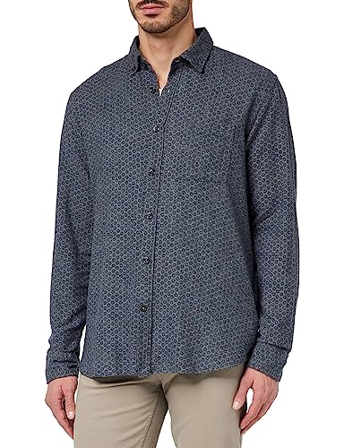 camel active Herren 409119/8s59 Hemd, Graphit, M von camel active