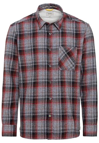 camel active Herren 409135/2s55 Hemd, Asphalt, M EU von camel active