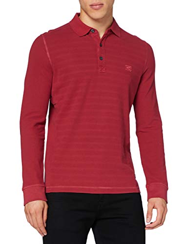 camel active Herren 4093074p0452 Polohemd,Racing Red,S von camel active