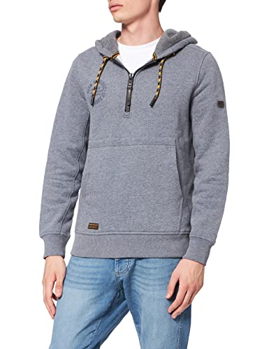 camel active Herren 4093126f13 Kapuzenpullover, Night Blue, M von camel active