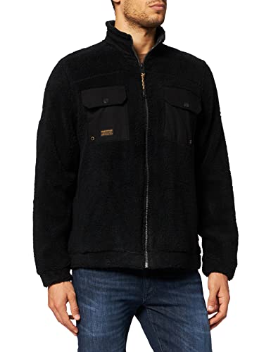camel active Herren 409321/6F17 Strickjacke, Asphalt, S von camel active