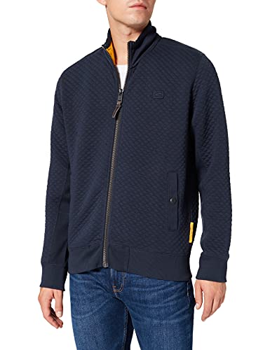 camel active Herren 409323/6F03 Strickjacke, Night Blue, M von camel active