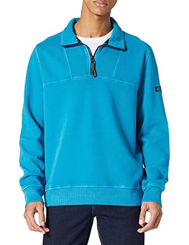 Camel Active Herren 4093865F06 Pullover, ocean blue, L von camel active