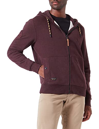 camel active Herren Sweatjacke mit Kapuze Rot menswear-3XL von camel active