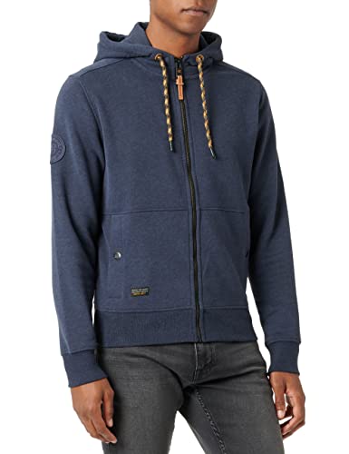 camel active Herren 409401/8W11 Strickjacke, Night Blue, M von camel active