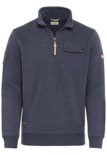 camel active Herren 409420/8w14 Pullover, Night Blue, M von camel active