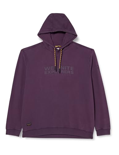 camel active Herren 409441/2w12 Kapuzenpullover, Lavender, XXL EU von camel active