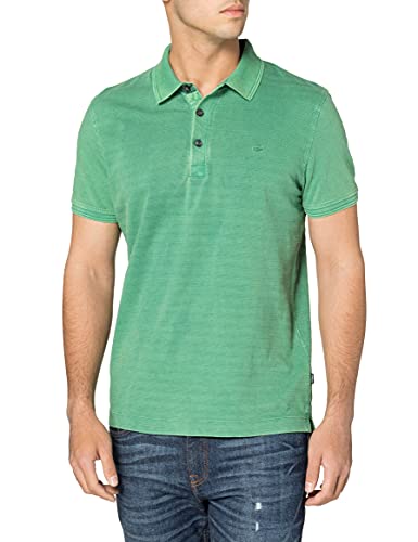 Camel Active Herren 4094645P11 Polohemd, jungle green, M von camel active