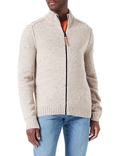 camel active Herren 409525/8K37 Strickjacke, Wood, M von camel active