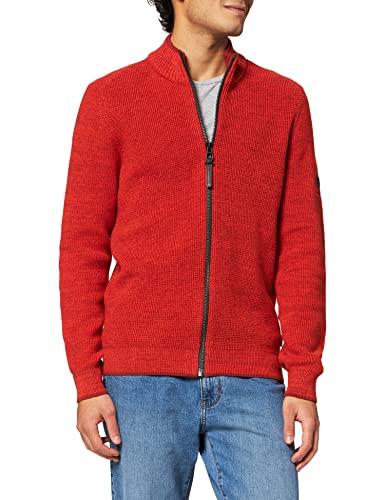 Camel Active Herren 4095286K08 Strickjacke, Grau, 5XL von camel active