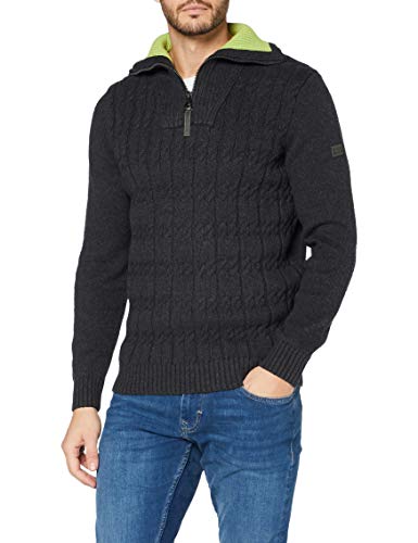 camel active Herren 4095384k388Pullover, Charcoal, L von camel active