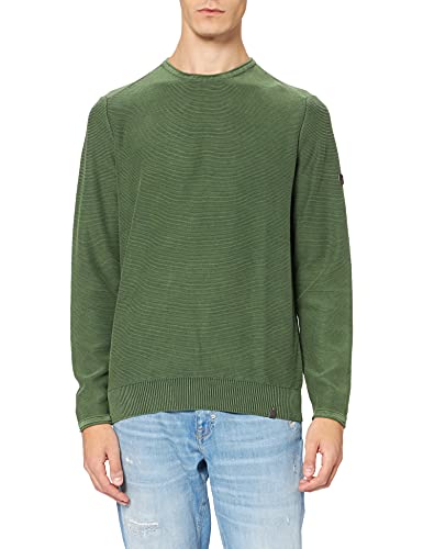 camel active Herren 4095406k10Pullover, Fir Green, L von camel active