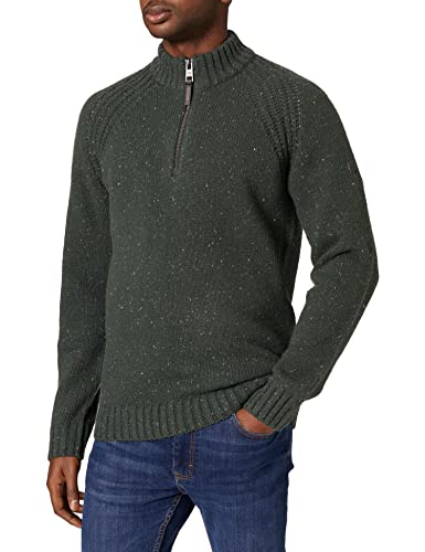 camel active Herren 409542/6K22 Pullover, Olive Brown, M von camel active