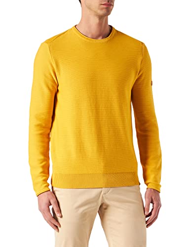 camel active Herren 409545/7K10 Pullover, Sunflower Yellow, 6XL von camel active