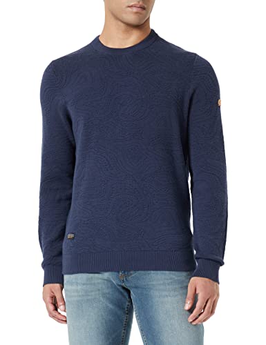 camel active Herren 409545/8K27 Pullover, Night Blue, M von camel active