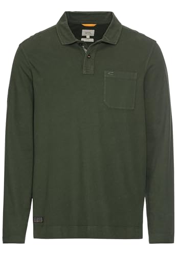 camel active Herren 409820-4P28 Polohemd, Leaf Green, 58 von camel active