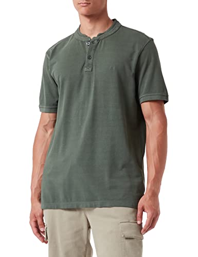 camel active Herren 409925/7P14 Polohemd, Leaf Green, M von camel active