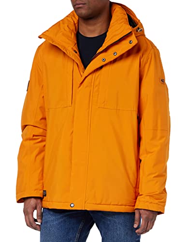 camel active Herren teXXXactive® Funktionsjacke aus recyceltem Polyester Orange menswear-56 von camel active