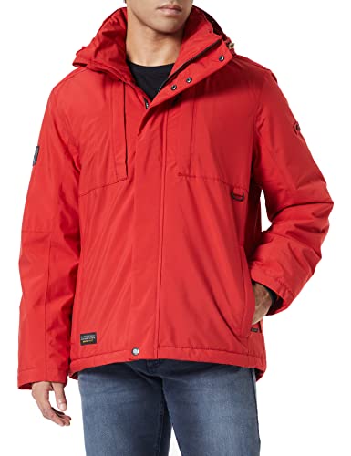 camel active Herren 420224/8E75 Jacket, Rot, 27 von camel active