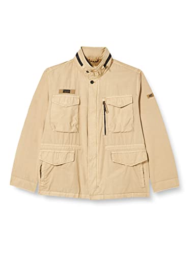 camel active Herren 420250/1O58 Jacket, Sand, 106 von camel active