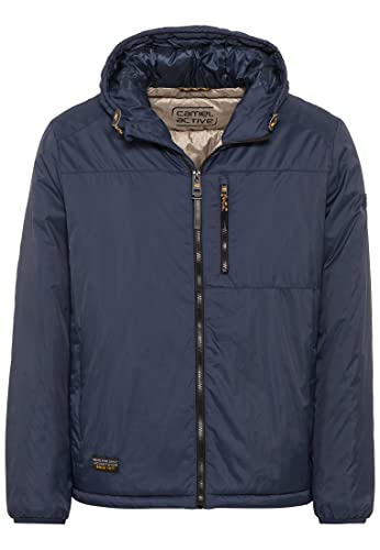 camel active Herren 430080/8U99 Blouson, Night Blue, 56 von camel active