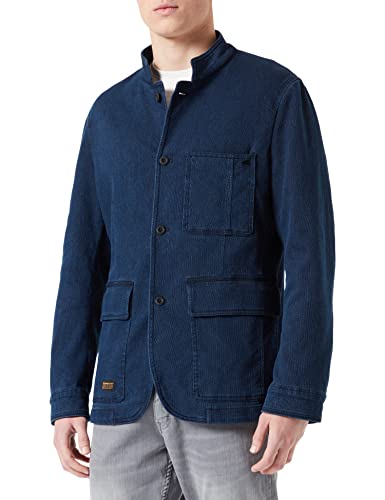 camel active Herren 442095/7I04 Lässiger Blazer, Indigo, 27 von camel active