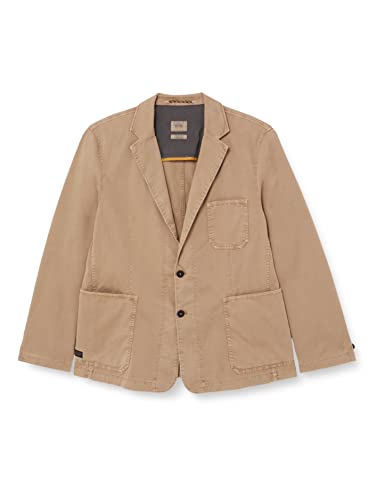 camel active Herren 442175/8I20 Lässiger Blazer, Wood, 54 von camel active