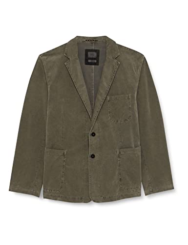 camel active Herren 442185/8I34 Lässiger Blazer, Khaki, 26 von camel active