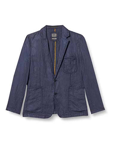 camel active Herren 444150/7I13 Lässiger Blazer, Night Blue, 52 von camel active