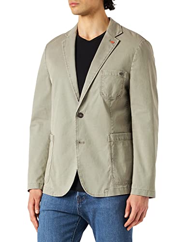 camel active Herren 444315/7U80 Lässiger Blazer, Khaki, 27 von camel active