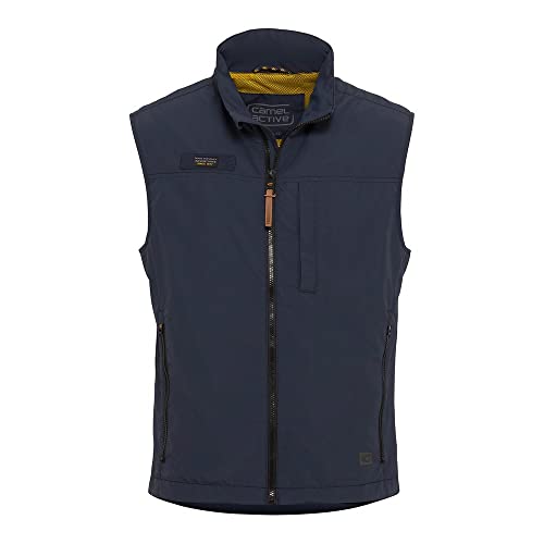 camel active Herren 460640/1O15 Vest, Night Blue, 48 von camel active