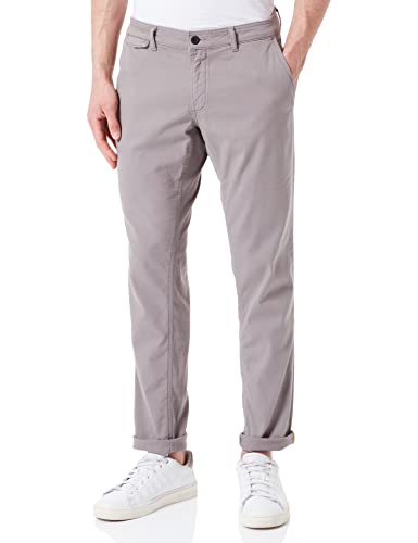 camel active Herren Slim Fit Chino aus Baumwolle 30 Grau menswear-36/30 von camel active