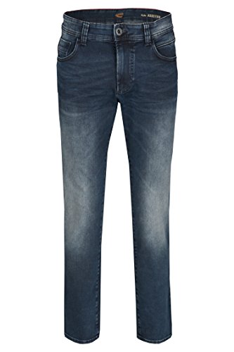 camel active Herren 488125/6Z56 Straight Jeans, Blau (Dark Blue Used 43), W34/L36 von camel active