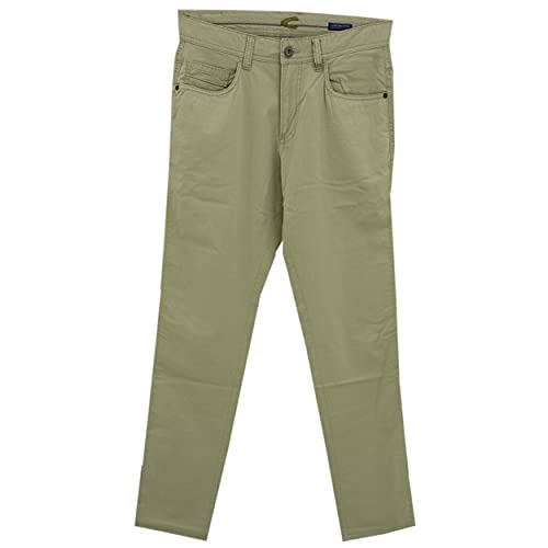 camel active Herren 488295 Loose Fit Jeans, Beige (Kitt 10), 33W / 34L von camel active