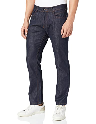 camel active Herren Regular Fit 5-Pocket Jeans 32 Dunkelblau menswear-33/32 von camel active