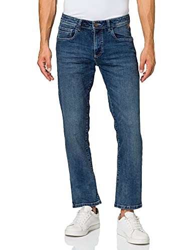 camel active Herren Jeans relaxed fit Woodstock, Mittel Blau 81, 31W / 34L von camel active