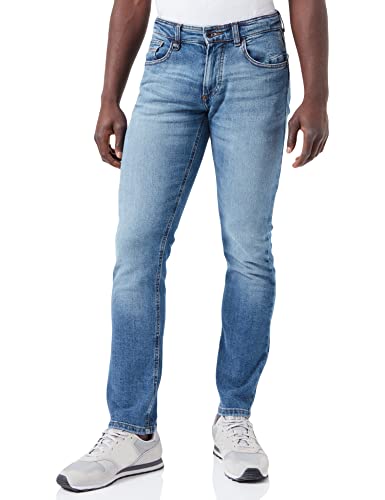 camel active Herren Slim Fit 5-Pocket Jeans 30 Blau menswear-31/30 von camel active