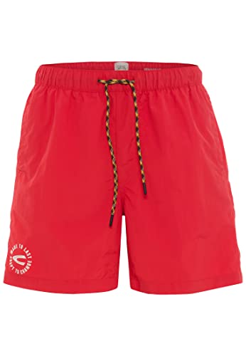 camel active Herren 490145/1F25 Boardshorts, Berry Red, M von camel active