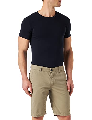 camel active Herren Chino Shorts aus Reiner Baumwolle Khaki menswear-32IN von camel active