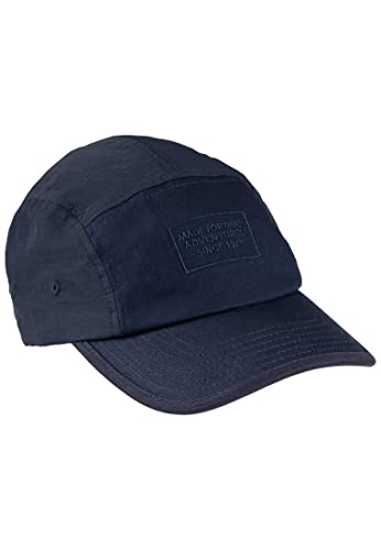 camel active Herren 5 Panel-Cap aus einem Materialmix Dunkelblau, Menswear-OS von camel active