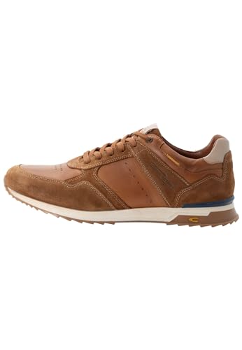 camel active Herren Schnürschuhe aus echtem Leder Braun, menswear-40 von camel active