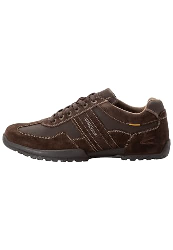 camel active Herren Schnürschuhe aus echtem Leder Kaffee, menswear-40 von camel active