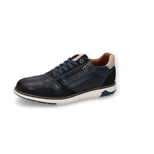 camel active Herren Schnürschuhe aus echtem Leder Blau, menswear-47 von camel active