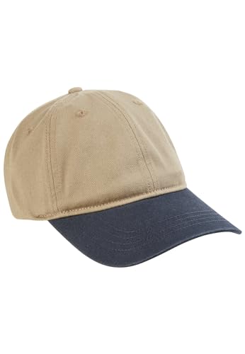 camel active Herren 6-Panel Cap Khaki-Blau, Menswear-OS von camel active