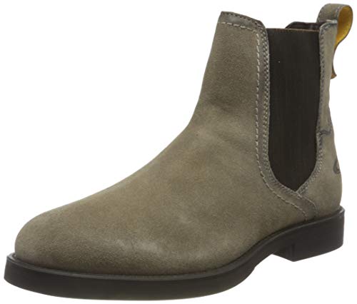 camel active Herren Abbott Chelsea-Stiefel, Taupe, 44 EU von camel active
