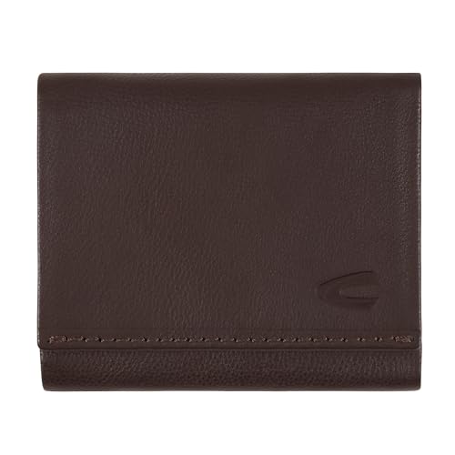camel active Atlanta Herren Geldbörse Portemonnaie RFID Leder Klein Braun von camel active